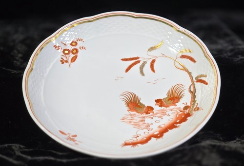 Zuppiera gallo ruggine vintage