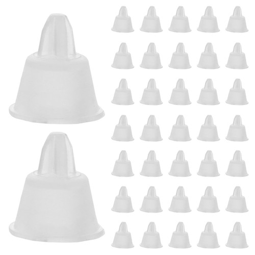 50pz clip fisse plastica - clip,