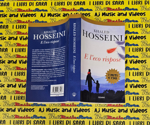 Book libro khaled hosseini - book, e