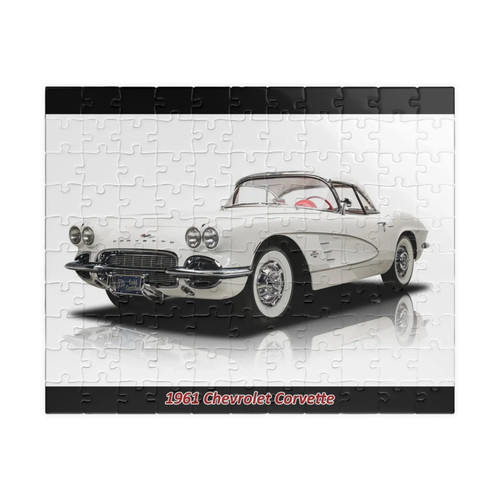 Puzzle chevrolet corvette 1961 - chevrolet,