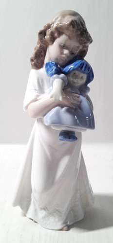 Statuina nao lladro bambina - statuina,