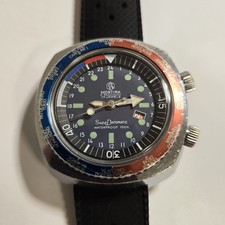 Orologio Mortima Superdatomatic GMT World Time Diver Vintage Manuale 43mm C66