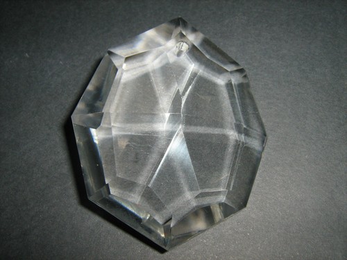 Goccia cristallo ottagonale - in,