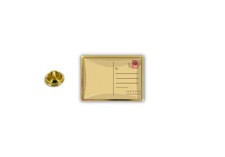 spilla pin pin's spille spilletta giacca badge Cartolina postale