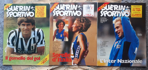 Lotto riviste guerin - in, 3