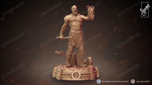 Kratos god war figure in - kratos,