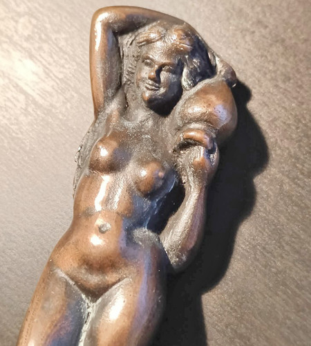 Statuina figura femminile nuda - figura,