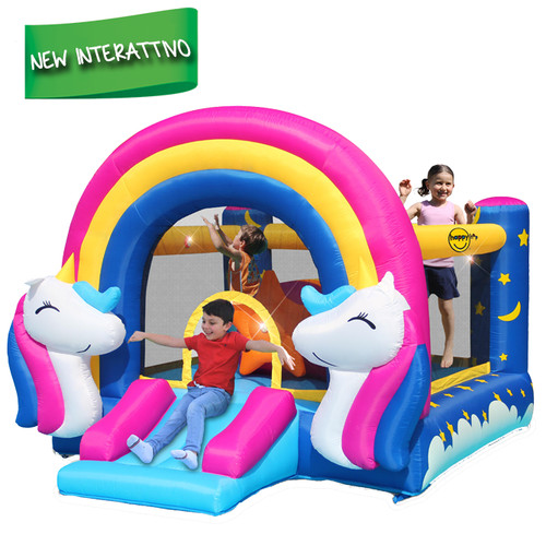 Gonfiabile per bambini happy - gonfiabile,