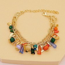 Link Bracciale Multicolore