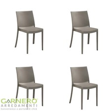 Set 4 sedie design moderno in
