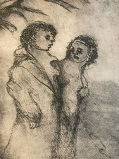 Bella Incisione Personaggio