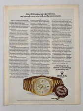 Pubblicità Vintage ROLEX Day