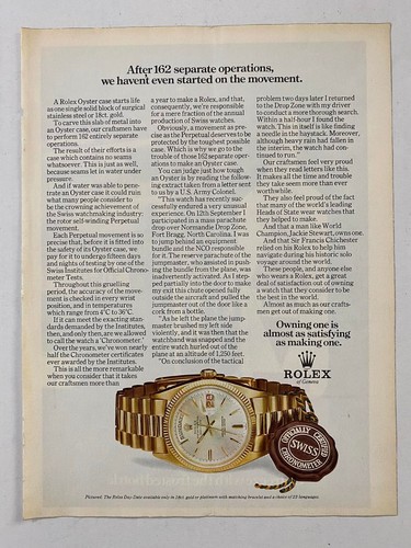 Pubblicità vintage rolex - vintage, day