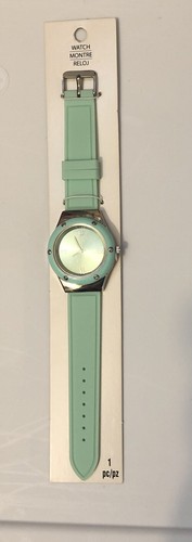 Orologio moda rotondo verde - rotondo,