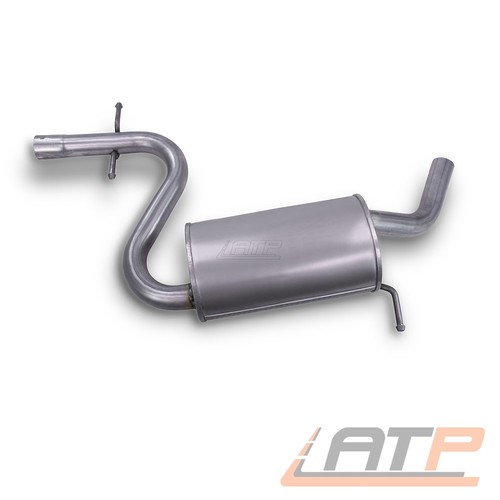 Silenziatore centrale per audi - silenziatore,