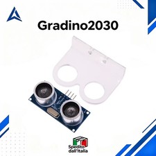 Staffa montaggio supporto per sensore ultrasuoni HC-SR04 Arduino robot kit