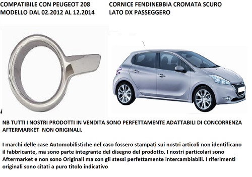 Compatibile con peugeot - con, 208