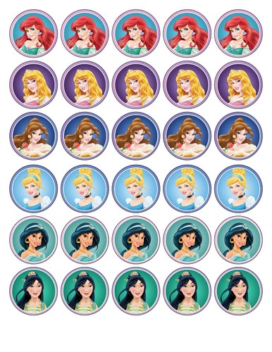 Topper per cupcake - 30,