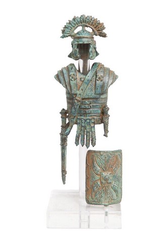 Armatura romana bronzo - romana,