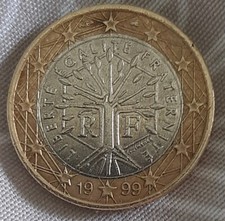 Moneta  1 euro FRANCIA  1999