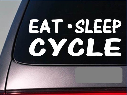 Adesivo eat sleep cycle - adesivo,