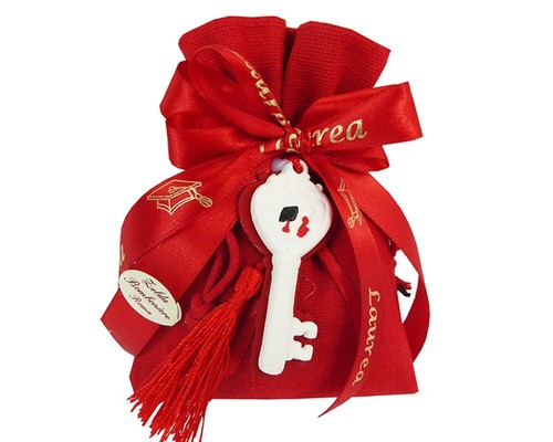 Bomboniere laurea sacchetto - laurea,