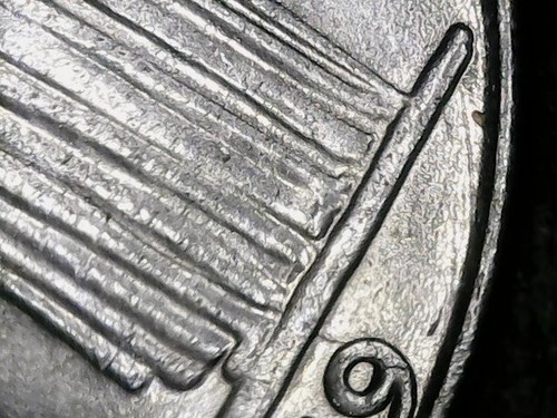 100 lire 1979 errore frattura - errore,