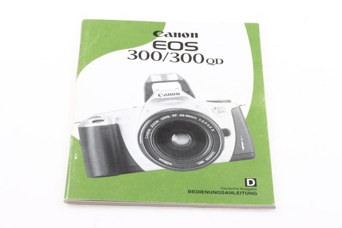 Canon eos 300 - 300, manuale