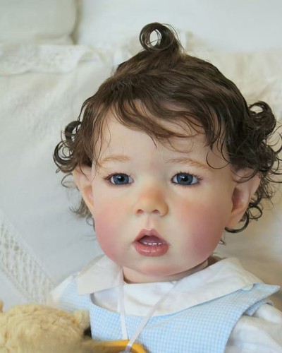 Bambola neonato dipinta - , fatta