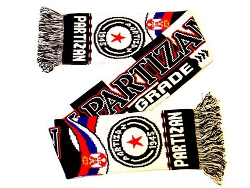Sciarpa tifoso partizan - tifoso,