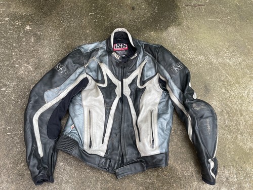 Giacca moto pelle ixs - da,