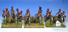 Artiglieria a cavallo francese napoleonica - Figure stampate in 3D
