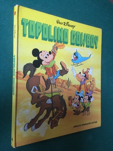 Walt disney topolino cowboy - disney, le