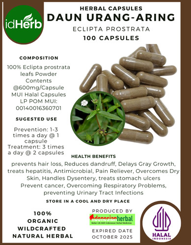 Idherb capsule urang aring - capsule,