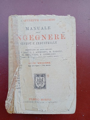 Manuale dell ingegnere civile - manuale,