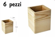 Set 6 Pezzi Porta Penne Matite