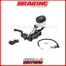 MC9603 POMPA FRENO RADIALE FUSA UNIVERSALE BRAKING ø19 ANTERIORE LEVA BLACK REGO