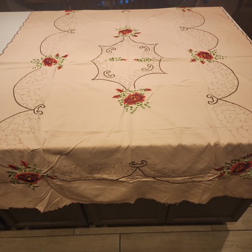 Tovaglia vintage ricamata - , a