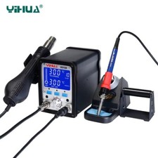 YIHUA 995D+ 2 in 1 Hot Air Gun 60W Soldering Iron SMD BGA Welding Repair Tool St