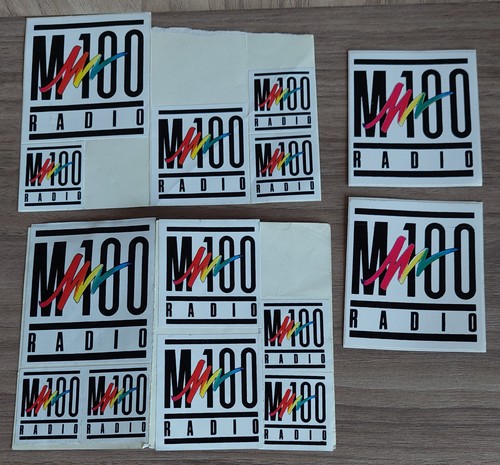 Adesivi radio m100 - adesivi, vari