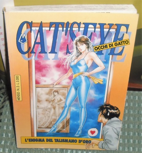 Fumetto manga cat eye - cat's,