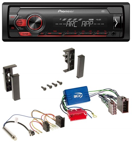 Pioneer dab 1din mp3 aux - pioneer,