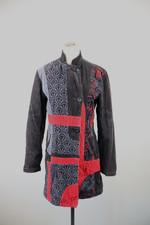 DESIGUAL CAPPOTTO GIACCA DONNA TG 42 WOMAN COAT VINTAGE CASUAL COTONE