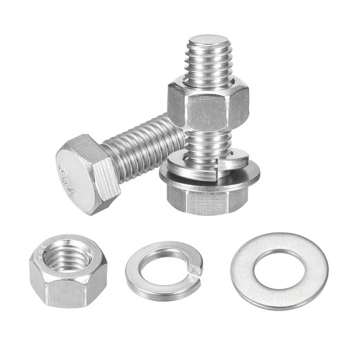 Sets hex head screws nuts - 10,