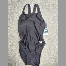 Speedo Pro Lt taglia 30 costume intero competizione squadra nero