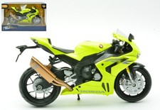 Modellino moto scala 1:12 HONDA CBR 1000RR-R YELLOW motorcycle modellismo