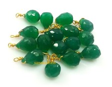 50pz Perline Onice Verde