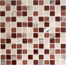 Mosaico IN Vetro Pietra