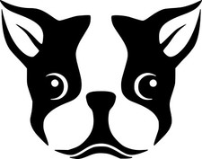 Adesivo cane bullo bulldog