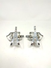 pedali pedals + punta piedi toe Clip Eroica corsa road bici bike 